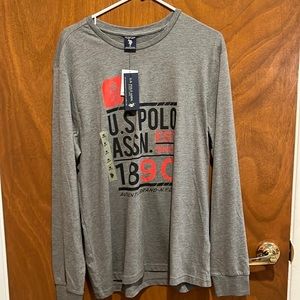 Mens U.S polo long sleeve
